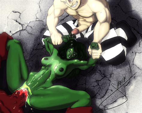 Rule 34 Absorbing Man Green Skin Hulk Series Javaca Jennifer