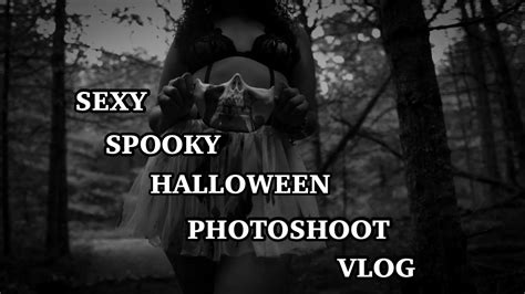 Spooky Sexy Halloween Photoshoot Vlog Youtube