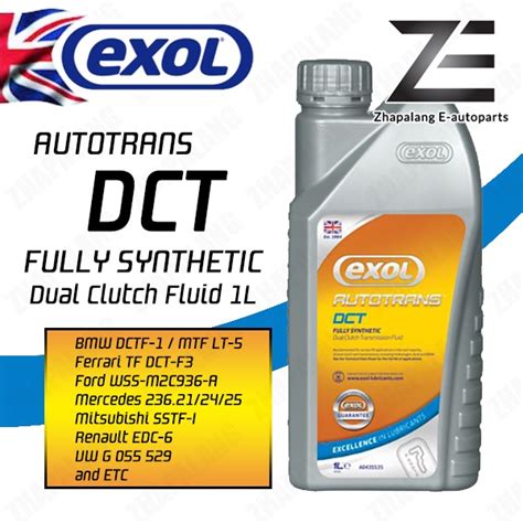 Exol Autotrans Dct Fully Synthetic Dual Clutch Transmission Fluid A