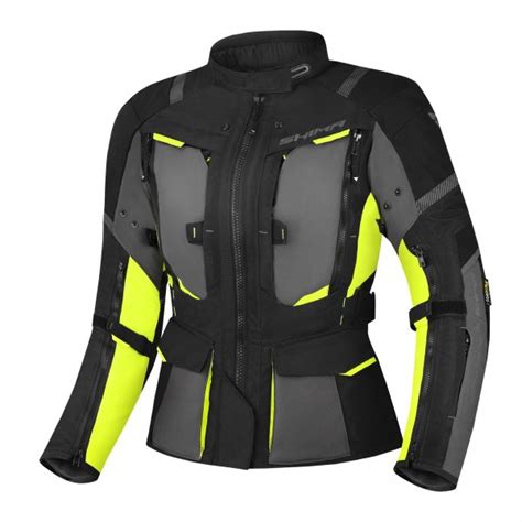 Damska Turystyczna Kurtka Motocyklowa Shima Hero Lady Yellow Fluo