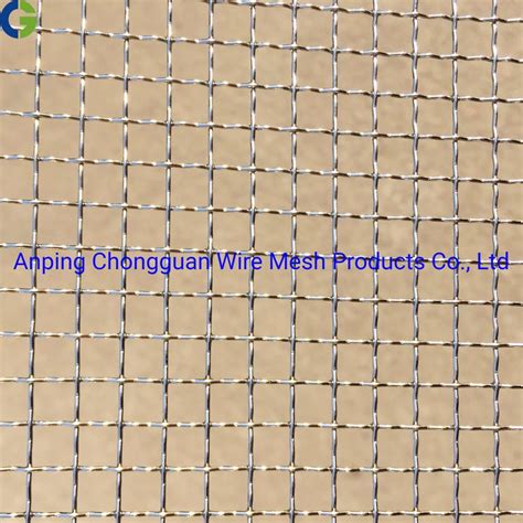 Ss Stainless Steel Crimped Woven Wire Mesh For Screening China