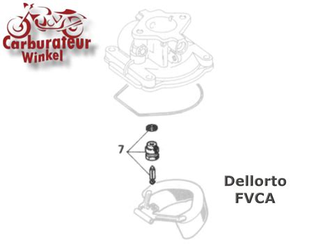 6864 Vlotternaald Set Voor Dellorto FVCA Carburateur