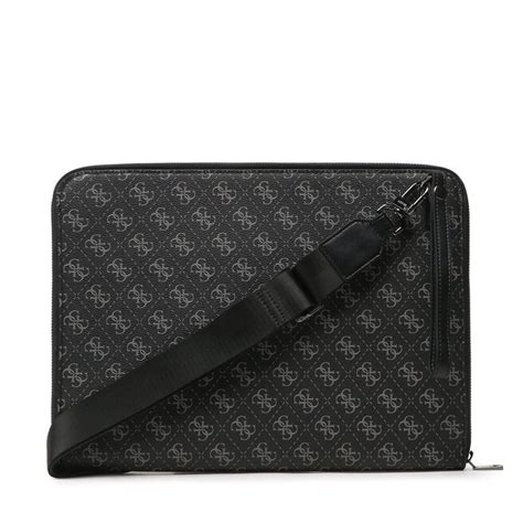 Torba Na Laptopa Guess Vezzola Smart Hmevzl P Czarny Eobuwie Pl