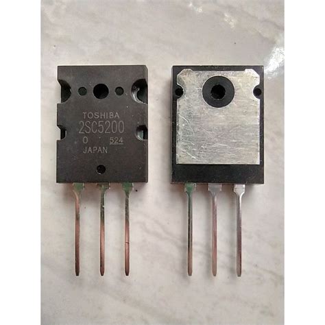 Jual Transistor Final Toshiba 2SA1943 2SC5200 Lot 524 Original Japan