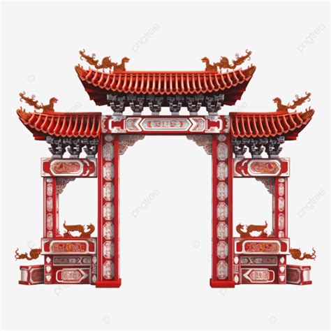 Arquitectura De La Puerta China Png Dibujos Arquitectura De La Puerta