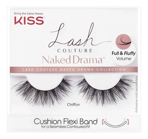 Pesta As Postizas Naked Drama Lash Couture Chiffon Kiss Env O Gratis