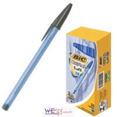 Wespi Atacado Caneta Esferografica Cristal Soft Preta Un Cx C Bic