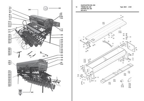 Pottinger Agricultural Vitasem A 250 300 400 Parts Catalog Auto