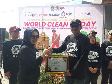 Peringati World Cleanup Day 2023 PT IMM Dukung Pemkot Bontang Jaga