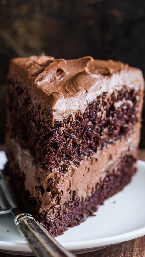 The Ultimate Moist Chocolate Cake Recipe With A Whipped Chocolate