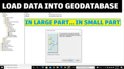 Load Shapefile Into Geodatabase Importing Data Into A Geodatabase