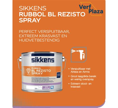 Sikkens Rubbol BL Rezisto Spray Extra Voordelig Verfplaza