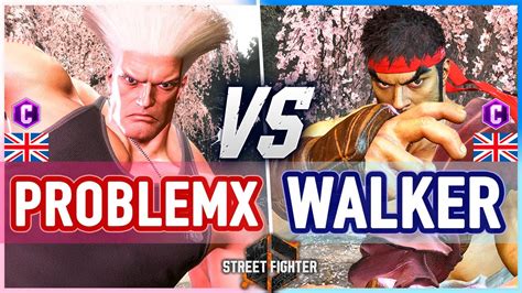 SF6 ProblemX Guile Vs Ending Walker Ryu Street Fighter 6 YouTube