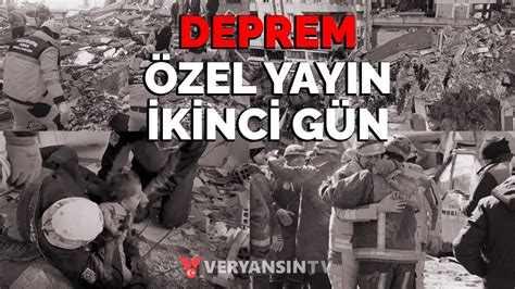 CANLI Tanju Özcan anlatıyor Deprem Özel İkinci Gün Erdem Atay