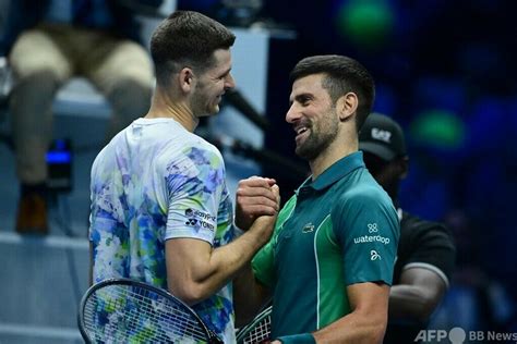 ジョコビッチ辛くも準決勝へ シナーが首位で4強 Atpファイナルズ 写真10枚 国際ニュース：afpbb News