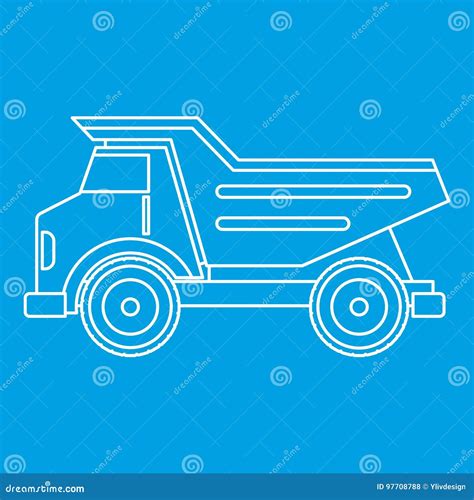 Free Dump Truck Outline Svg Svg Png Eps Dxf File