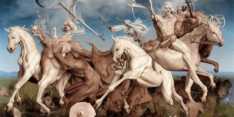 Albino Centaurs Wars Hyper Realistic Glossy By Stable Diffusion