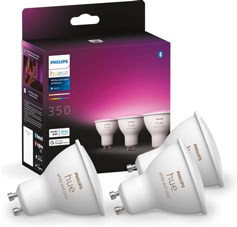 Philips Hue Ampoules LED Connectées White Ambiance E27 Compatible