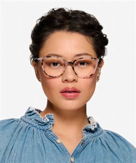 Yarrow Cat Eye Ivory Tortoise Glasses For Women Eyebuydirect Canada