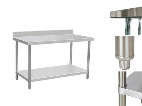 High Quality Stainless Steel Round Tube Shelf Reinforced Robust