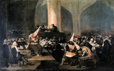 Inquisition Scene (c. 1816) by Francisco Goya – Artchive