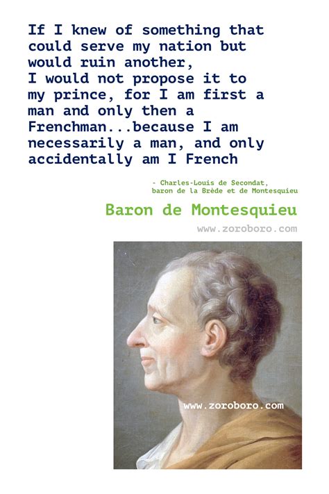 Baron De Montesquieu Quotes Charles Louis De Secondat Democracy