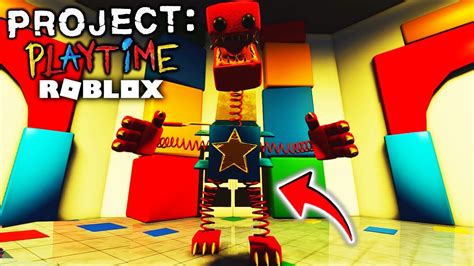 Projectplaytime Roblox Virei O Novo Boxy Boo E Achei Todo Mundo Novo Jogo Youtube