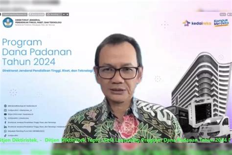 Siapkan Pendanaan Hingga Rp750 Miliar Ditjen Diktiristek Resmi Buka