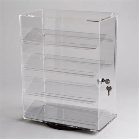 Acrylic Revolving Display Case Aandb Store Fixtures