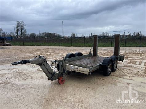 Buy Ecim PEGD 35 TZ 350 T A Remorque 2 Essieux Equipment Trailer By