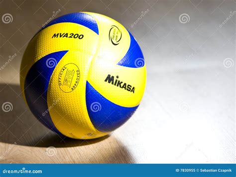 Mikasa official volleyball editorial image. Image of ball - 7830955