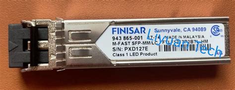 FINISAR 943 865 001 M FAST SFP MM LC SFP Transceiver LC Duplex 100BASE