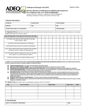 Tceq Underground Storage Tank Registration Self Certification