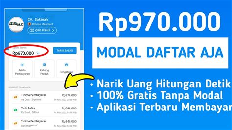 Ribu Perhari Hasil Kerja Sendiri Modal Hp Doang Cara Menghasilkan