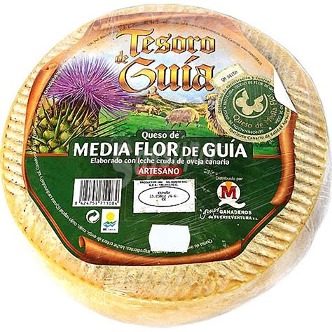 Queso Flor de Guía Mercadona El auténtico sabor canario ahora a tu