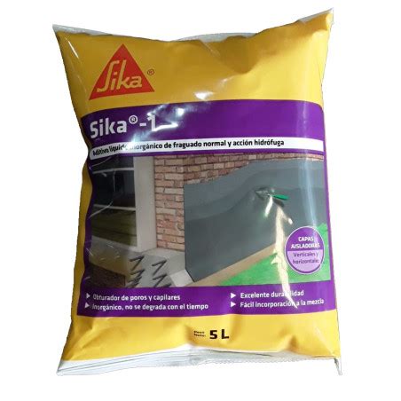 Sika 1 Hidrófugo x 5Kg Caja