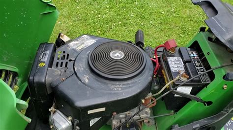 John Deere Lt166 Mower Youtube