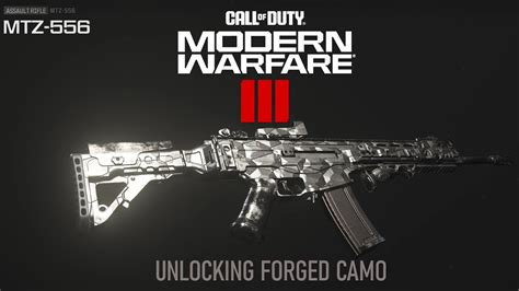 Call Of Duty Modern Warfare 3 Unlocking Forged Platinum Camo