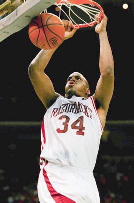 NCAA Corliss Williamson Le Big Nasty Des Arkansas Razorbacks