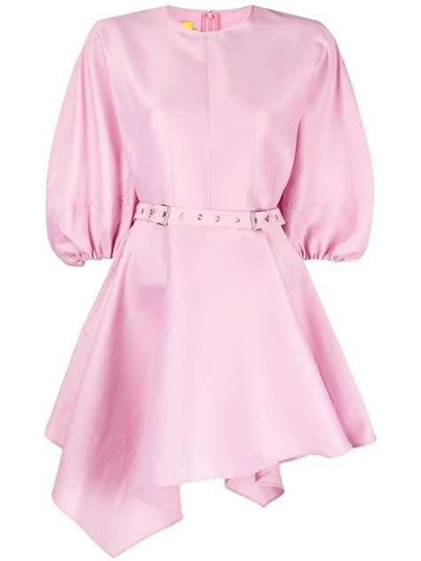 Marques Almeida Puff Sleeve Taffeta Minidress Farfetch