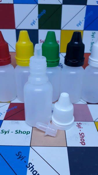 Jual Botol Tetes Putih Natural Tutup Segel Ml Di Lapak Syi Shop