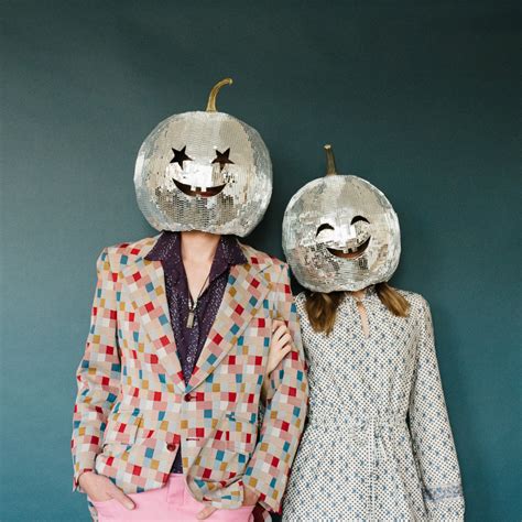 DIY Paper Mache Disco Pumpkin Heads Maurine Dashney