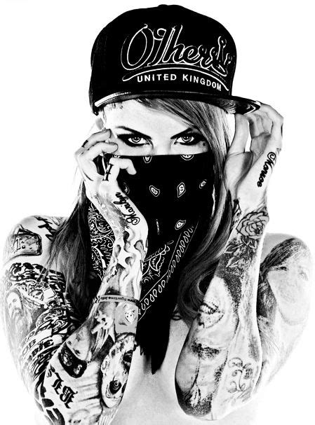 Nickyother Gangsta Girl Bandana Girl Girl Tattoos