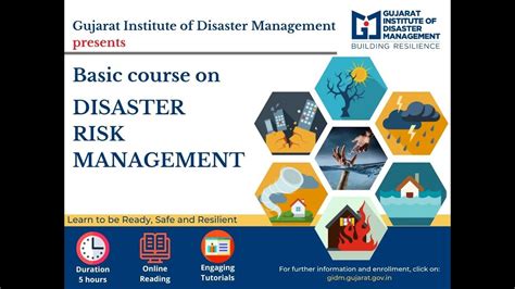 5 Hours Course On Basics Of Disaster Risk Management Glimpses Youtube