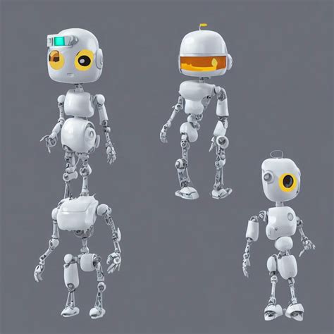 Aesthetic Cute Emoji Character Of A Robot Cute Stable Diffusion