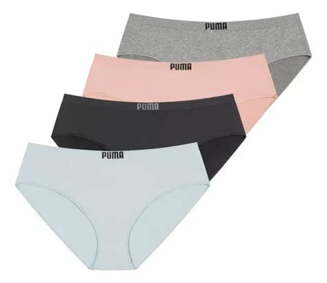Ropa Interior Bikini Puma Para Dama Pack Piezas Original Meses Sin Inter S