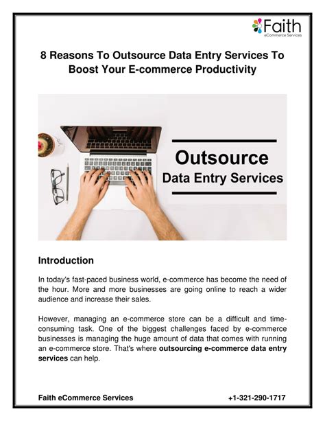 Ppt 8 Reasons To Outsource Data Entry Services To Boost Your E Commerce Productivity