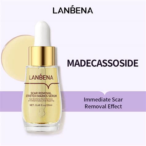 Lanbena Acne Scar Remove Serum Herbal Acne Treatment Stretch Marks Acne