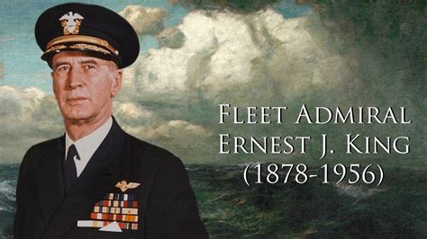 Fleet Admiral Ernest J King 1878 1956 YouTube