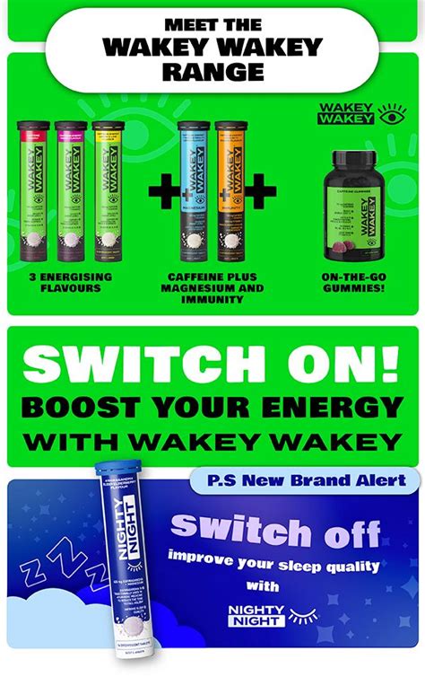 Buy Wakey Wakey Caffeine Effervescent Lemon And Lime Flavour 20 Tablets Online At Chemist Warehouse®